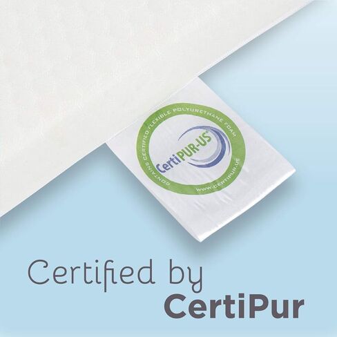 ميليارد غطاء مرتبة سرير صغير من الميموري فوم - مقاس لسرير بورتا - لا يناسب ساحة اللعب او سرير الاطفال القياسي in Kuwait