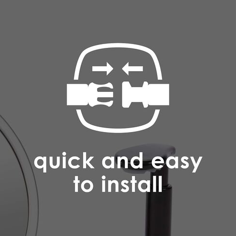 Diono Baby Car Mirror 2 Pack, Includes Safety Car Seat Mirror for Rear Facing Infant & See Me Too Rear View Baby Mirror Both Fully Adjustable with Wide Crystal Clear View, Shatterproof, Crash Tested in Saudi Arabia
