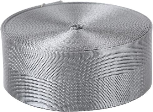 Devobunch 2"Heavy Duty Nylon Webbing 10 25 50 Yard - Nylon Strapping for Outdoor DIY Gear Repair, Durable Nylon Strapping for Indoor or Outdoor Gear, DIY Crafting, Repairing in Kuwait