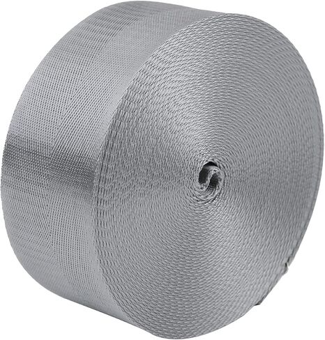 Devobunch 2"Heavy Duty Nylon Webbing 10 25 50 Yard - Nylon Strapping for Outdoor DIY Gear Repair, Durable Nylon Strapping for Indoor or Outdoor Gear, DIY Crafting, Repairing in Kuwait