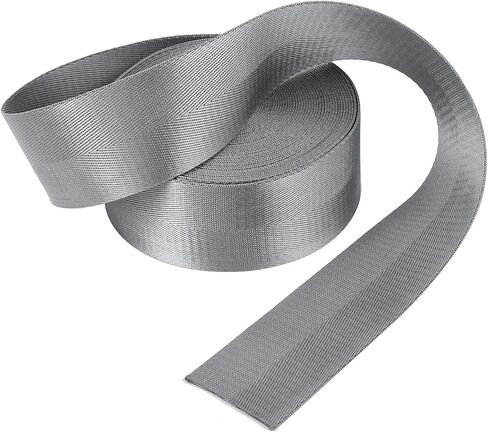 Devobunch 2"Heavy Duty Nylon Webbing 10 25 50 Yard - Nylon Strapping for Outdoor DIY Gear Repair, Durable Nylon Strapping for Indoor or Outdoor Gear, DIY Crafting, Repairing in Kuwait