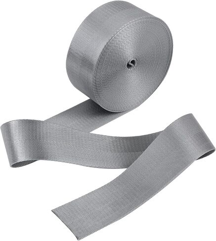 Devobunch 2"Heavy Duty Nylon Webbing 10 25 50 Yard - Nylon Strapping for Outdoor DIY Gear Repair, Durable Nylon Strapping for Indoor or Outdoor Gear, DIY Crafting, Repairing in Kuwait