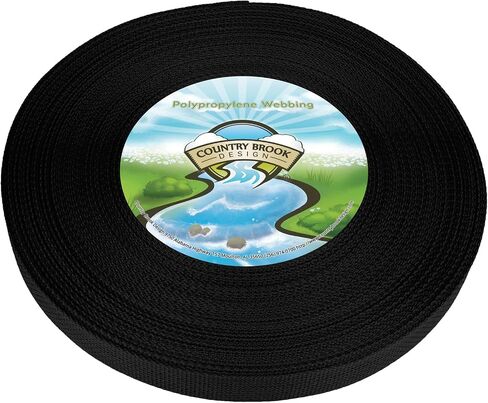 Country Brook Design - 1 Inch Polypropylene (Polypro) Lightweight Webbing - 27 Vibrant Colors in Saudi Arabia