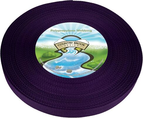 Country Brook Design - 1 Inch Polypropylene (Polypro) Lightweight Webbing - 27 Vibrant Colors in Saudi Arabia