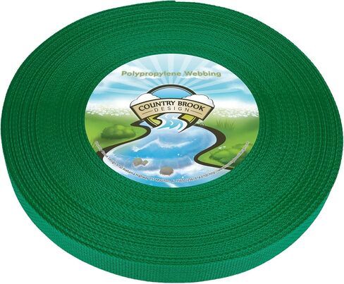Country Brook Design - 1 Inch Polypropylene (Polypro) Lightweight Webbing - 27 Vibrant Colors in Saudi Arabia