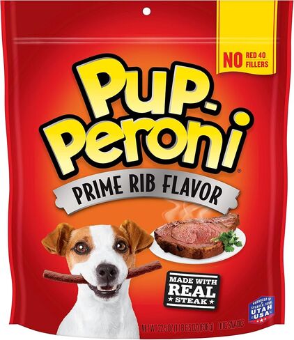 مكافآت الكلاب بنكهة الضلع الأصلية من Pup-Peroni، حقيبة 22.5 أونصة in Kuwait
