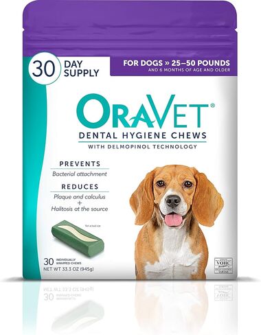 OraVet Dental Hygiene Chews for Dogs in Saudi Arabia