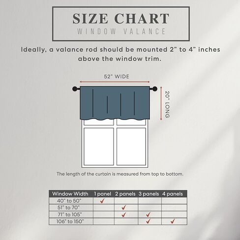 Regal Home Collections Karter Scalloped Valance with Crystal Beads - Beaded Valance - Red Valance Curtains (52in W x 20in L, Red) in Kuwait