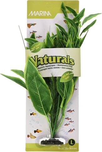 Marina Naturals، نبات حرير دراسينا الأحمر/الأصفر، ديكور حوض السمك المتوسط، PP106 in Saudi Arabia