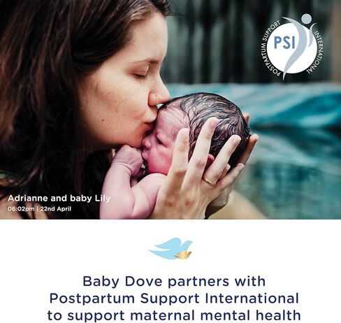 مجموعة هدايا أساسيات العناية الكاملة من بيبي دوف - مجموعة هدايا للأطفال مع غسول جسم دوف للأطفال، ولوشن دوف للأطفال، وحزمة من مناديل دوف المبللة للأطفال، وإسفنجة استحمام للأطفال على شكل حمامة (مجموعة من 4 قطع) in Kuwait