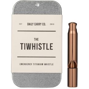 TiWhistle - Titanium Emergency Whistle (Polished) in Saudi Arabia