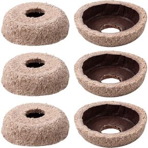 بديل بوكين لفانوس كولمان وكأس مضخة الموقد من الجلد الحقيقي، مجموعة مكونة من 6 قطع in Kuwait