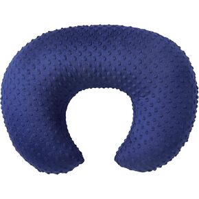 Baby Nursing Pillow Cover, Nursing Pillow Slipcovers for Breastfeeding Moms, Ultra-Soft Fit Standard Infant Nursing Pillows for Infant Newborn Baby Boy Girl (Blue) in Kuwait