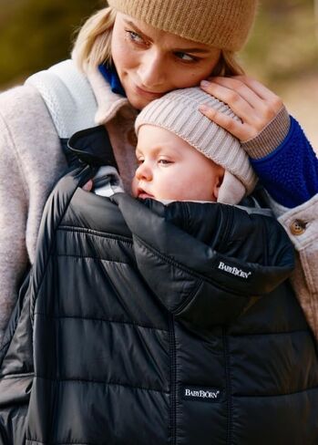 BabyBjörn Winter Cover for Baby Carrier, Black in Saudi Arabia