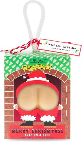 The Naughty List Merry Chrismyass - Soap on a Rope in Kuwait