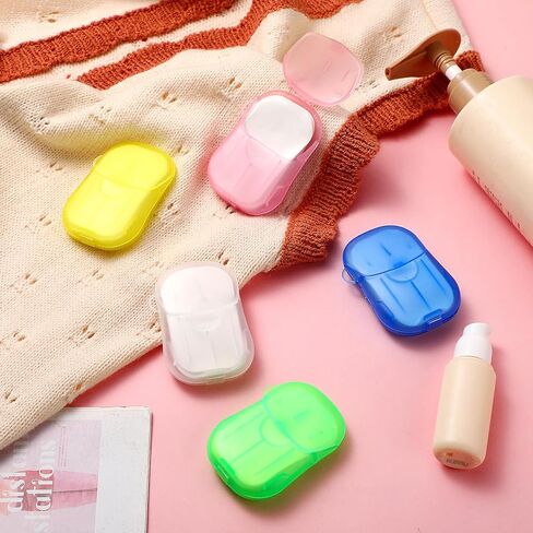 30 عبوة (1500 ورقة) من أوراق الصابون الورقية المحمولة لغسل اليدين، أوراق صابون للسفر للاستعمال مرة واحدة للسفر في الهواء الطلق والتخييم والمشي لمسافات طويلة in Kuwait