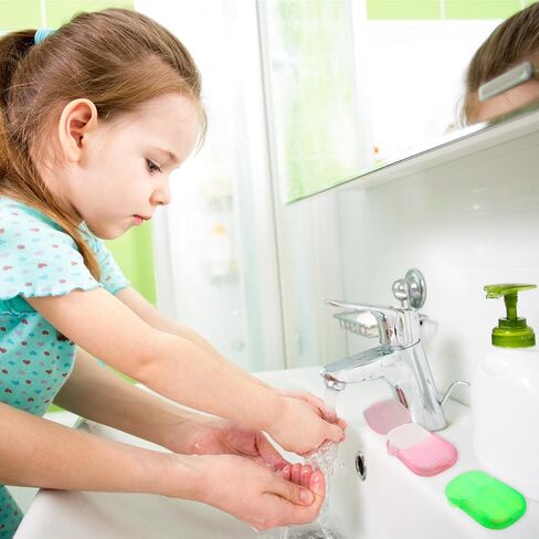 30 عبوة (1500 ورقة) من أوراق الصابون الورقية المحمولة لغسل اليدين، أوراق صابون للسفر للاستعمال مرة واحدة للسفر في الهواء الطلق والتخييم والمشي لمسافات طويلة in Kuwait