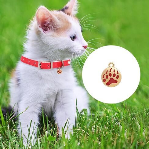 60Pcs 6Colors Dog Paw Footprint Charms Alloy Gold Enamel Animal Puppy Bear Cat Dog Paw Prints Charm Pendant Beads for DIY Jewelry Making Necklace Earrings Bracelet in Saudi Arabia
