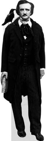 H79002 Edgar Allan Poe Cardboard Cutout Standee in Saudi Arabia