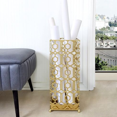 منظم حامل حامل حامل معدني من Adeco مع أداة دخول للسيارات وعصي المشي, Square in Kuwait