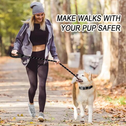 BARKBAY Dog Leash for Medium Large Dogs, Heavy Duty,Padded Handle Lead-5FT in Kuwait
