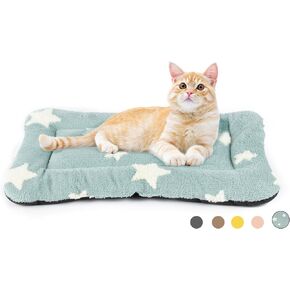 Mora Pets Dog Crate Pad Dog Bed Mat for Small Medium Dogs Washable Pet Kennel Pad for 24 inch Cage Ultra Soft Flat Puppy Mattress Cat Kitten Cushion for Cozy Sleeping Anti-Slip Grey 24 x 18