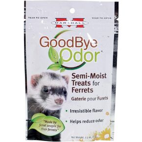 Marshall 41683 Goodbye Odor Semi-Moist Treats for Ferrets, 2.5 oz in Kuwait