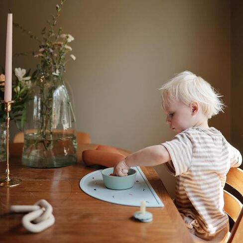 mushie Silicone Toddler Starter Spoons | 2 Pack (Blush/Shifting Sand) in Saudi Arabia
