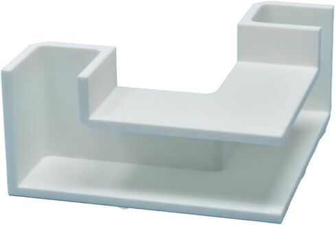 Chatelet Aquarium Underground Tunnel | Fish & Shrimp Hideout for Aquariums | Unique Underground Viewing Tunnel | Made in USA (Corner Tunnel, Black) in Kuwait