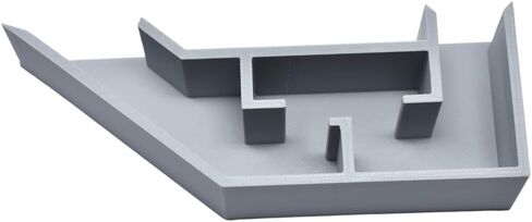 Chatelet Aquarium Underground Tunnel | Fish & Shrimp Hideout for Aquariums | Unique Underground Viewing Tunnel | Made in USA (Corner Tunnel, Black) in Kuwait