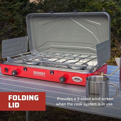 موقد كامب شيف ايفرست 2 شعلة in Kuwait