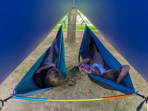 ENO Fuse Tandem Hammock System Colour Retro Tri Lightwieght Fuse Spreader Bars, Two Hammocks Side by Side Dac Grren Anodised Aluminium Alloy Eliminates Enviro Damage Weight 277 g in Saudi Arabia