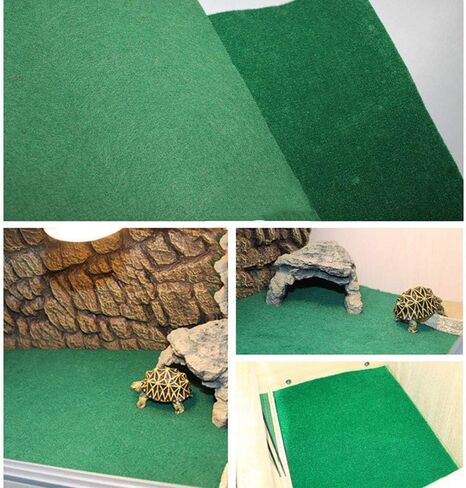 Hamiledyi Reptile Carpet,Terrarium Liner,Lizard Cage Liner,Tortoises Heat Mat,Chameleon Bedding,Iguana Substrate,Reptile Mat for Bearded Dragon,Turtles,Snake by BLSMU (39.4" x 19.7") in Saudi Arabia