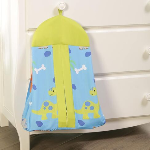 EVERYDAY KIDS 4 Piece Girls Crib Bedding Set - Owls - Soft 100% Cotton Percale - Includes Quilt, Fitted Sheet, Dust Ruffle and Diaper Stacker - Nursery Bedding Set - Baby Crib Bedding Set in Saudi Arabia
