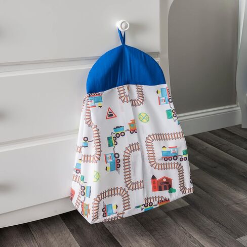 EVERYDAY KIDS 4 Piece Girls Crib Bedding Set - Owls - Soft 100% Cotton Percale - Includes Quilt, Fitted Sheet, Dust Ruffle and Diaper Stacker - Nursery Bedding Set - Baby Crib Bedding Set in Kuwait