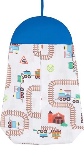 EVERYDAY KIDS 4 Piece Girls Crib Bedding Set - Owls - Soft 100% Cotton Percale - Includes Quilt, Fitted Sheet, Dust Ruffle and Diaper Stacker - Nursery Bedding Set - Baby Crib Bedding Set in Kuwait