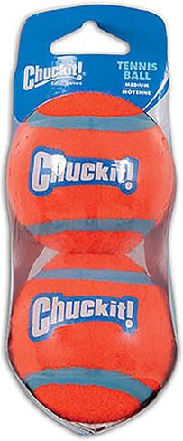Chuckit! Dog Tennis Ball Toy, Large 3in, 2 Pack, for 60-100lbs Dogs in Kuwait