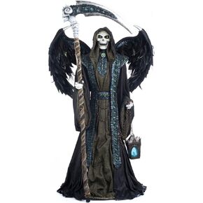 Katherine's Collection Seers and Takers 32" Thanatos The Grim Reaper Doll, Black in Saudi Arabia
