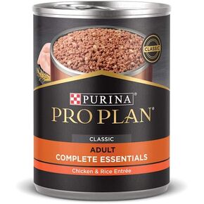 Purina Pro Plan High Protein Dog Food Wet Pate, Beef and Brown Rice Entree - (24) 5.5 oz. Cans