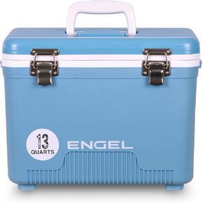 Engel UC13 13qt Leak-Proof, Air Tight, Drybox Cooler and Small Hard Shell Lunchbox for Men and Women
