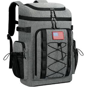 Maelstrom Cooler Backpack,50 Can Insulated Soft Backpack Cooler,Portable Lightweight Leakproof Cooler Bag,Large Capacity Beach Cooler,Waterproof Lunch Backpack for Men Women