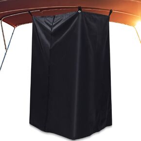 Boats Privacy Curtain Boat Changing Room with Bag Portable Privacy Tent Easy Up Pontoon Boat Enclosure Privacy Partition for Pontoons Boat Hanging Tent 27" W x 30" D x 72" H