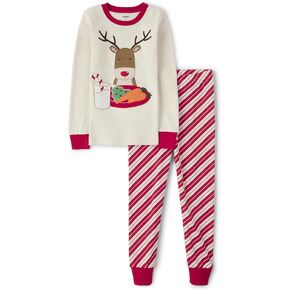 Gymboree Christmas Cotton 2-Piece Pajama Sets, Big Kid, Toddler, Baby Gymmie