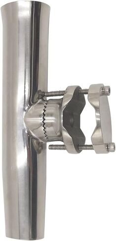 مشبك على قضيب الصيد من الفولاذ المقاوم للصدأ للقارب البحري من هوانج - مصنوع من الفولاذ المقاوم للصدأ على قضيب الصيد للقضبان 1-1/4 بوصة إلى 2 in Kuwait