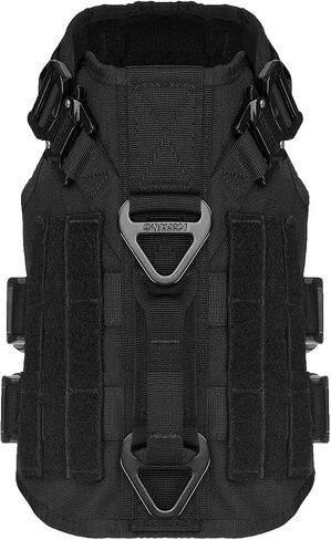 ICEFANG No Pull Tactical Dog Harness for Large Dogs,Adjustable Dog Vest in Kuwait