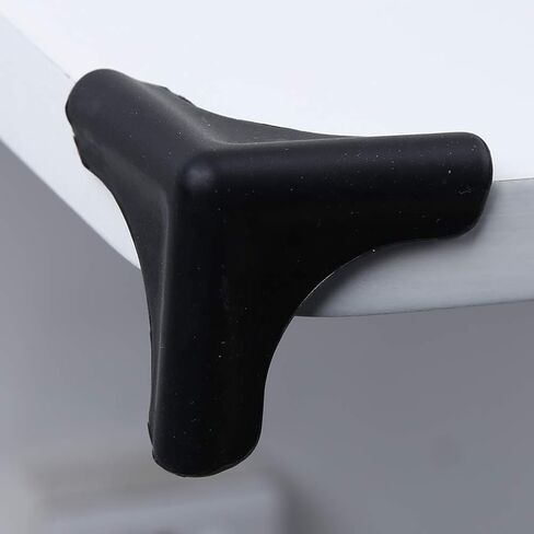 Edge Corner Protectors Guards Silicone Smooth Soft Children Safety Cushions Triangle Shape for Wood Glass Steel Ceramics Surface 4Pcs Yellow in Kuwait