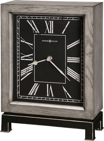 Howard Miller Middleton Mantel Clock II 549-739 - رمادي دافئ مع حركة كوارتز in Saudi Arabia
