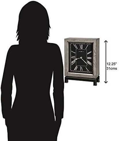 Howard Miller Middleton Mantel Clock II 549-739 - رمادي دافئ مع حركة كوارتز in Saudi Arabia