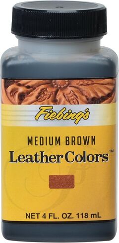 Purposed Value Fiebing's LeatherColors - Water Based Penetrating & Permanent Leather Dye for Shoes, Boots, Belts in Kuwait