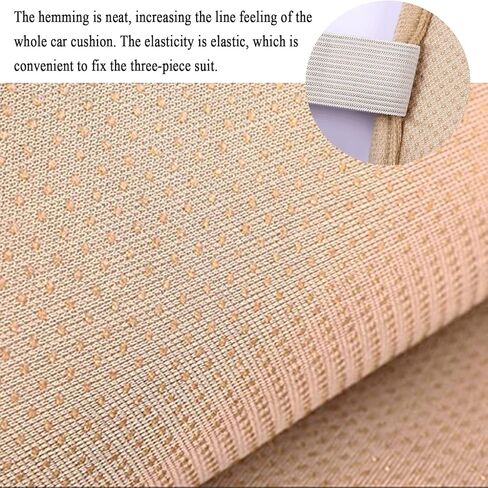 JXJKMMN 2 غطاء مقعد للسيارة، واقي مقعد السيارة الأمامي مسامي، مريح ناعم، غطاء وسادة مقعد السيارة وسادة مقعد عالمية لمعظم السيارات، إكسسوارات داخلية للسيارة للرجال والنساء (وردي) in Kuwait